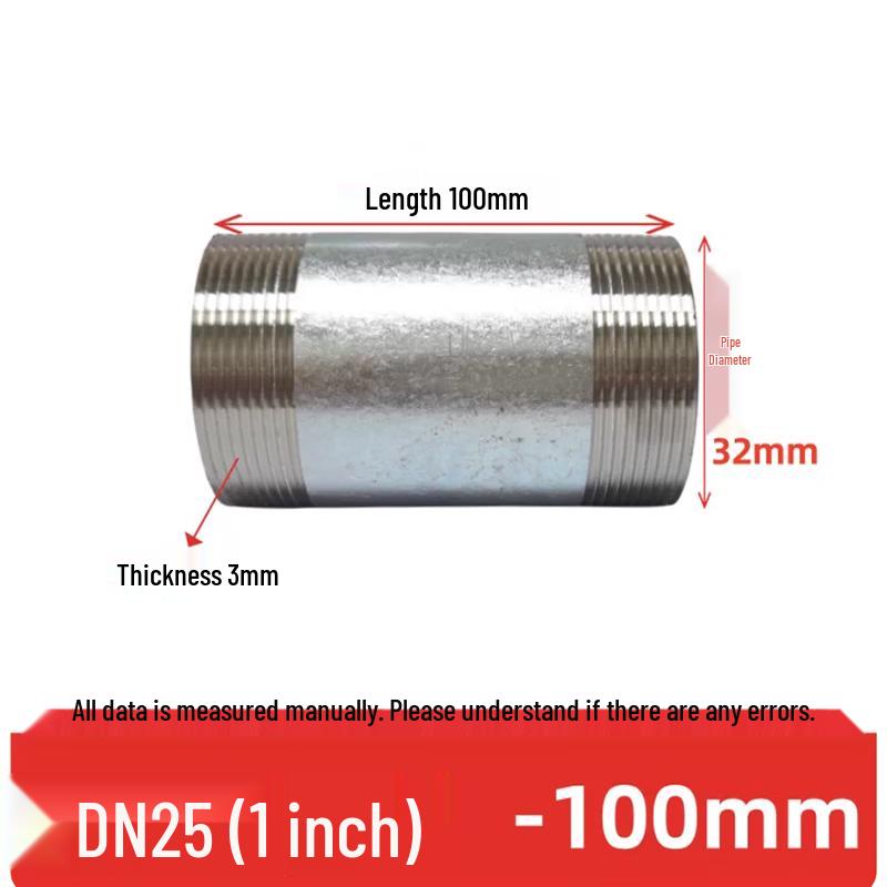 Xiuhui Galvanized Cast Iron Double External Thread Connector