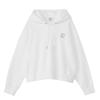 North Short Hoodie White L [The Face]
