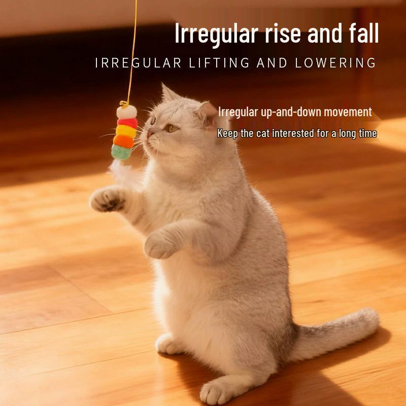 Electric Hanging Cat Teaser Yo-Yo Toy: Automatic Self-Play Door Toy