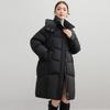 New Down Jacket for Women In Winter Warm Mid-length Loose 90 Duck Down Hooded Warm Jacket