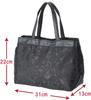 Formal for Ceremonial Rose Pattern [Onta Well] Bag, Black, Occasions, Funerals, Wakes, Handbag,