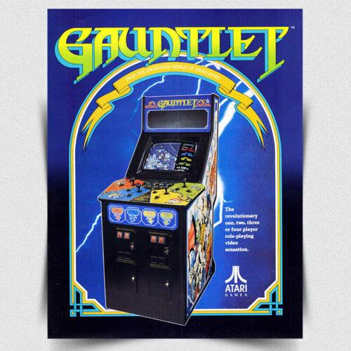 

Gauntlet METAL SIGN PLAQUE Retro poster print man cave arcade games room sAluminum 20x30cm（7.8x11.8inch）