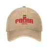 Preppy Kirsche PACHA IBIZA Baseballkappe Unisex Gewaschene Baumwolle Denim Hüte Outdoor Reise Sonnenschutz Kappe Snapback Hut Ganzjahres