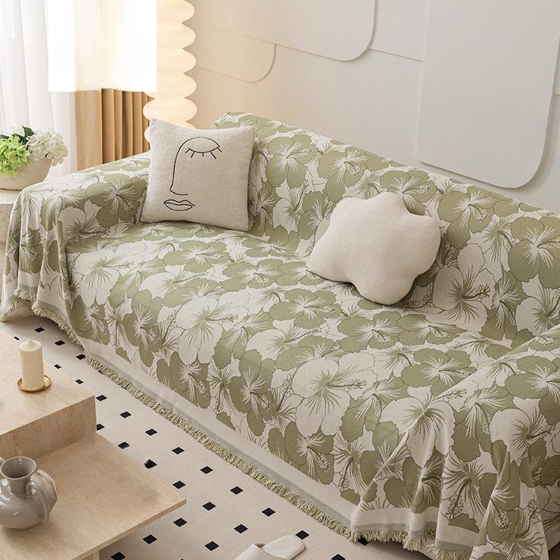 Chenille Four Seasons Universal Sofa Cushion Sofa Cover Nordic Simple Modern Nap Blanket Cover Towel All-Inclusive Universal Cover