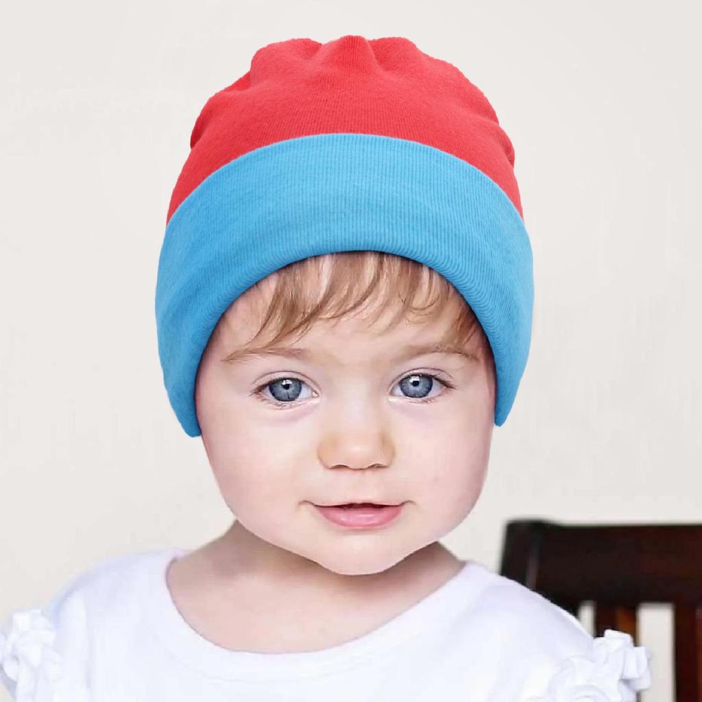 Matching Color Brushed Cap for Newborns: Spring, Autumn & Winter Styles, Double Size, 28 Colors