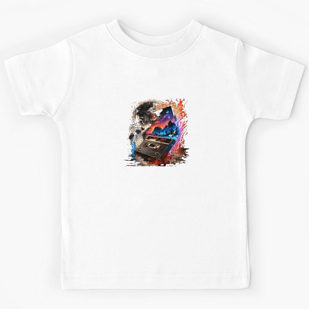 80s Cassette Tape T-Shirt Kids T-Shirt 160