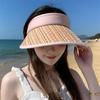 Summer Wide Brim Sun Hat With Large Flap For Outdoor Sun Protection
