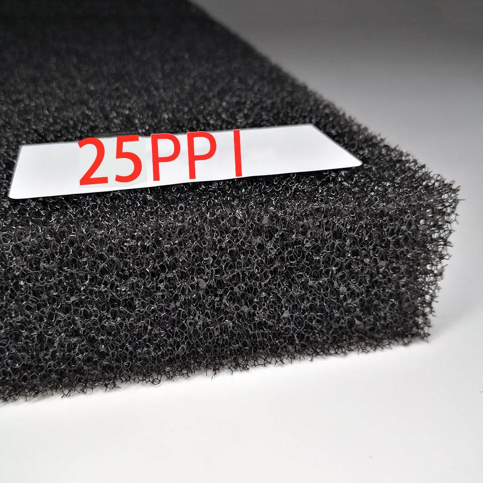 Akvarijní filtr Bio. Houba S/M/L/XL Biologická Bavlna Akvárium Rybník Pěnová Houba Filtr Černá Více Velikostí 50x50x2cm