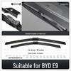 BYD E9 Frameless Wiper Car Special Rubber Strip Set