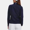 Under Armour UA Storm Daytona Solid Color Breathable Long Sleeve Jacket Women Jacket Navy-Blue 1373635-410