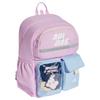 adidas Polyester Backpack Kids' Light Purple & Glossy Finish Blue Adidas JZ3184