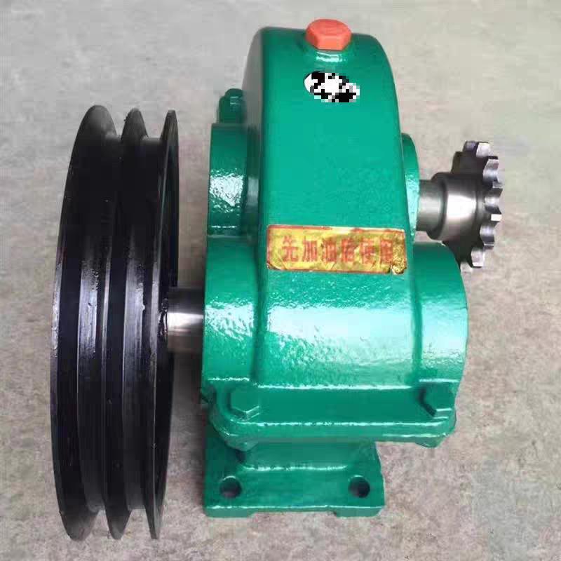 JZM Concrete Small Round Tank Drum Mixer - Variable Speed Gear Reducer and Accessories