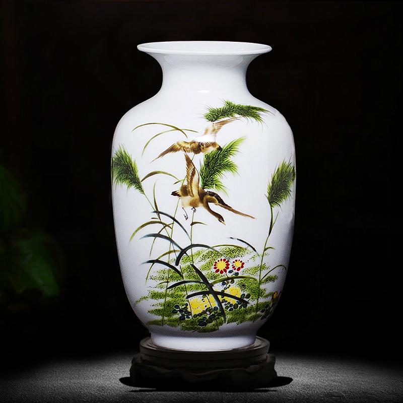 Цзиндэчжэньская керамическая ваза для украшения дома и для расстановки цветов