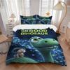 3pcs The Good Dinosaur Printed Quilt Set Soft and Comfortable Quilt Cover for Bedroom, Guest Room and Dormitory Decorative Bedding Set S073