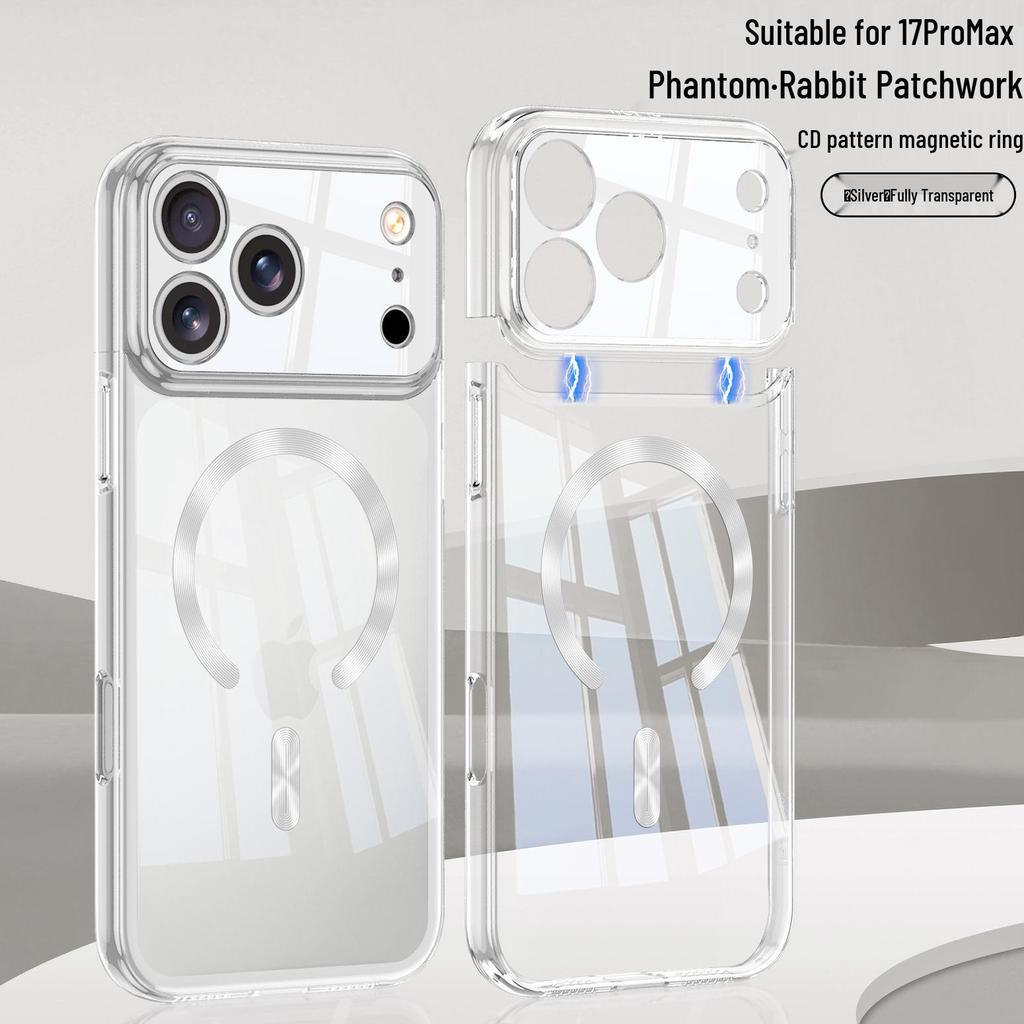 iPhone 17 Pro/Pro Max Clear MagSafe Case - Non-Yellowing & Electroplated