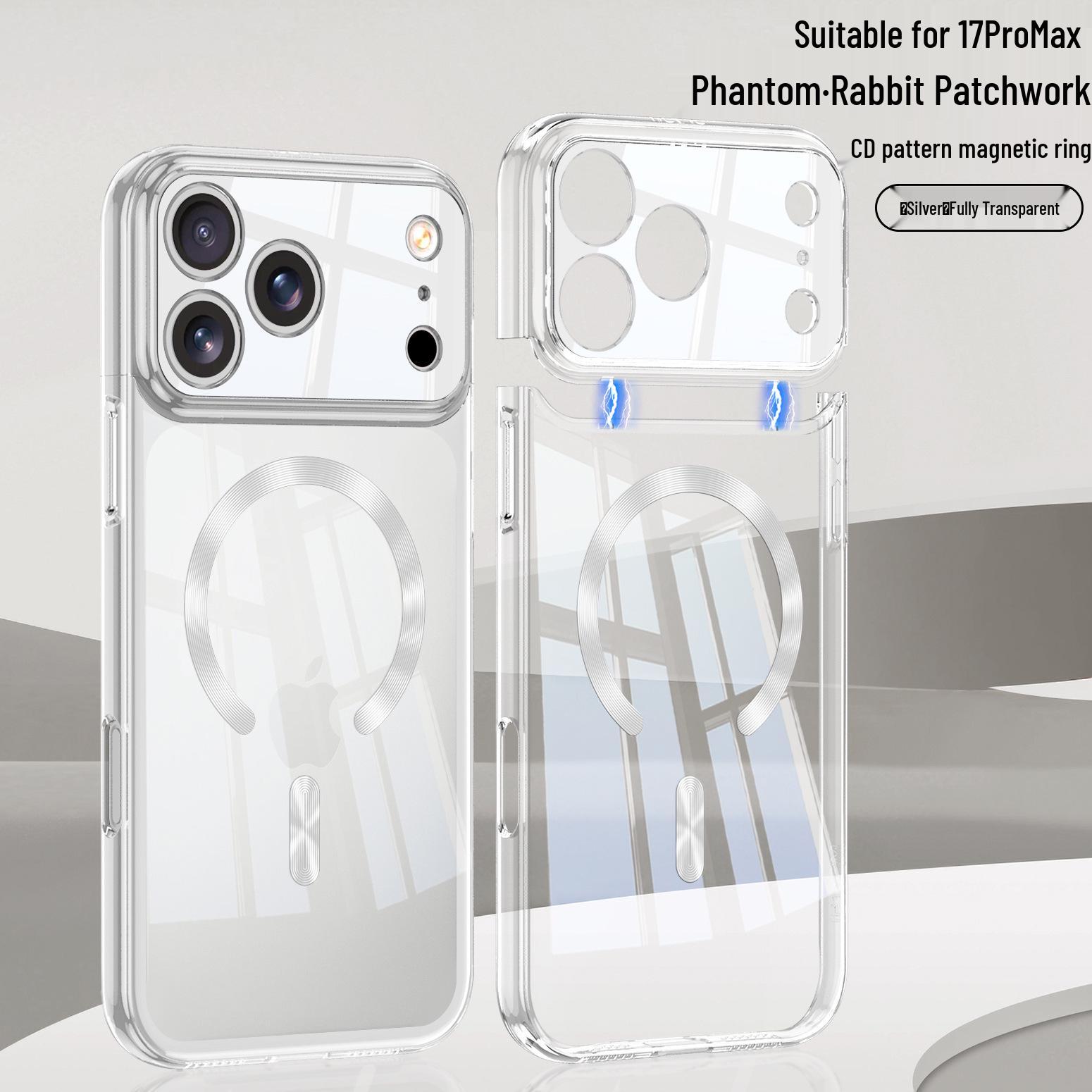 iPhone 17 Pro/Pro Max Clear MagSafe Case - Non-Yellowing & Electroplated iPhone 17 Pro Max
