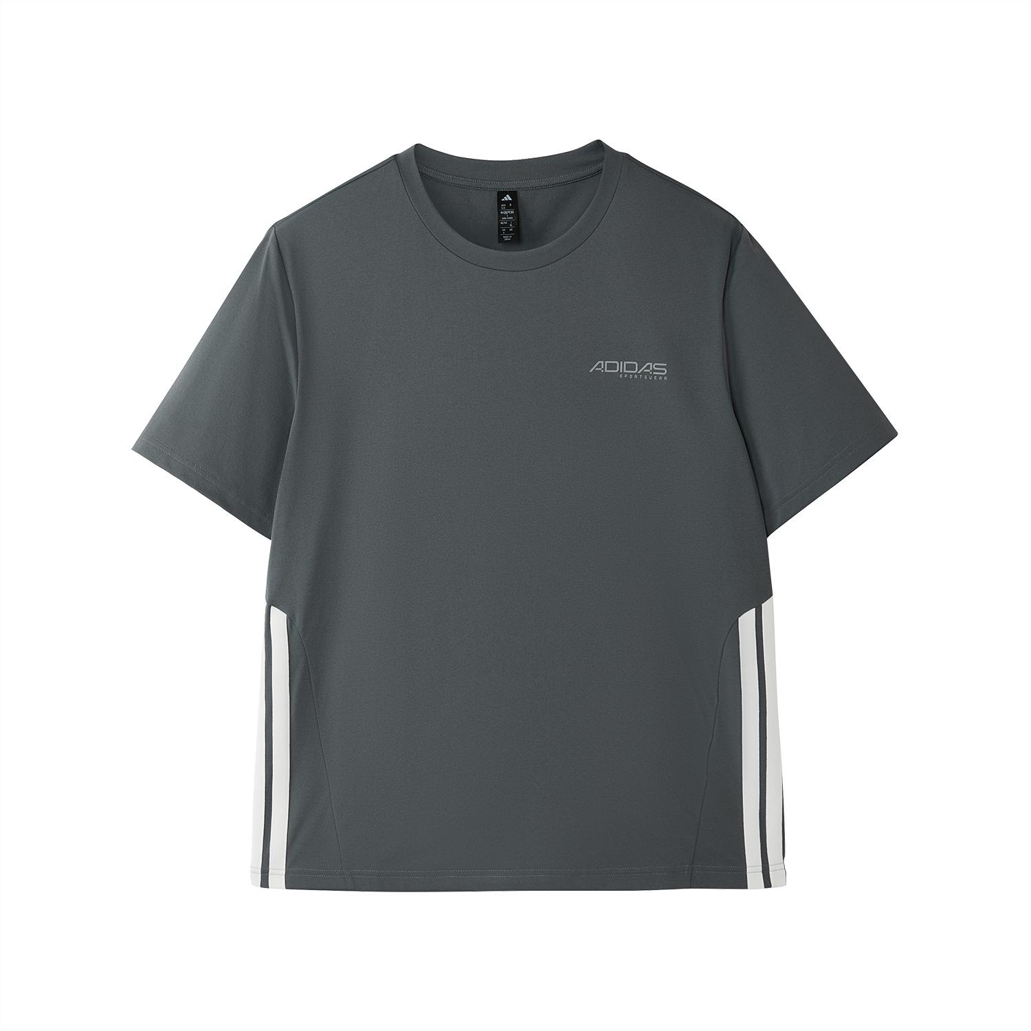 Adidas Simple Comfortable Crew Neck Pullover Short Sleeve T-Shirt Men tops KQ5339 XS