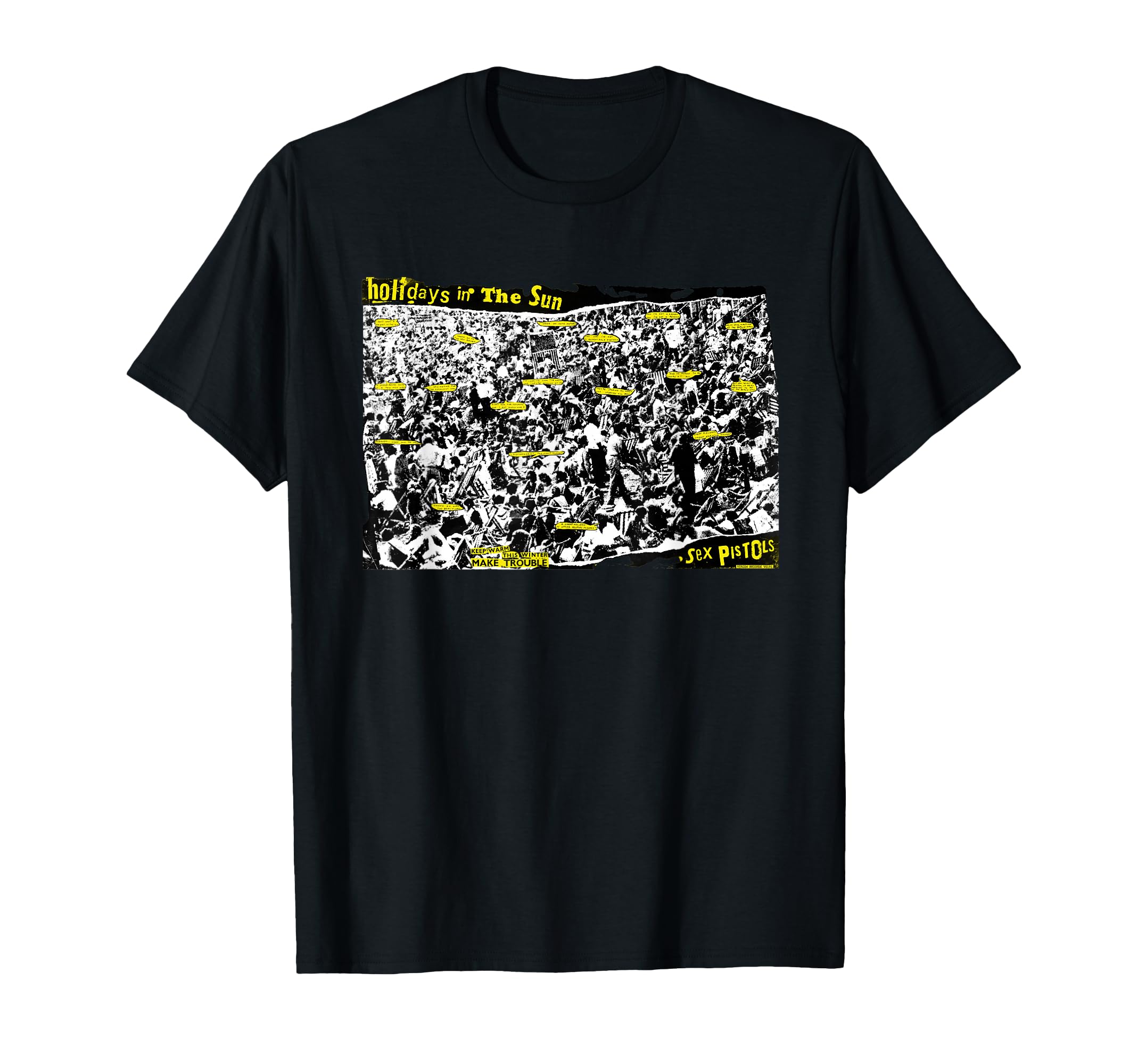 Official Sex Pistols Holidays in the Sun T-Shirt