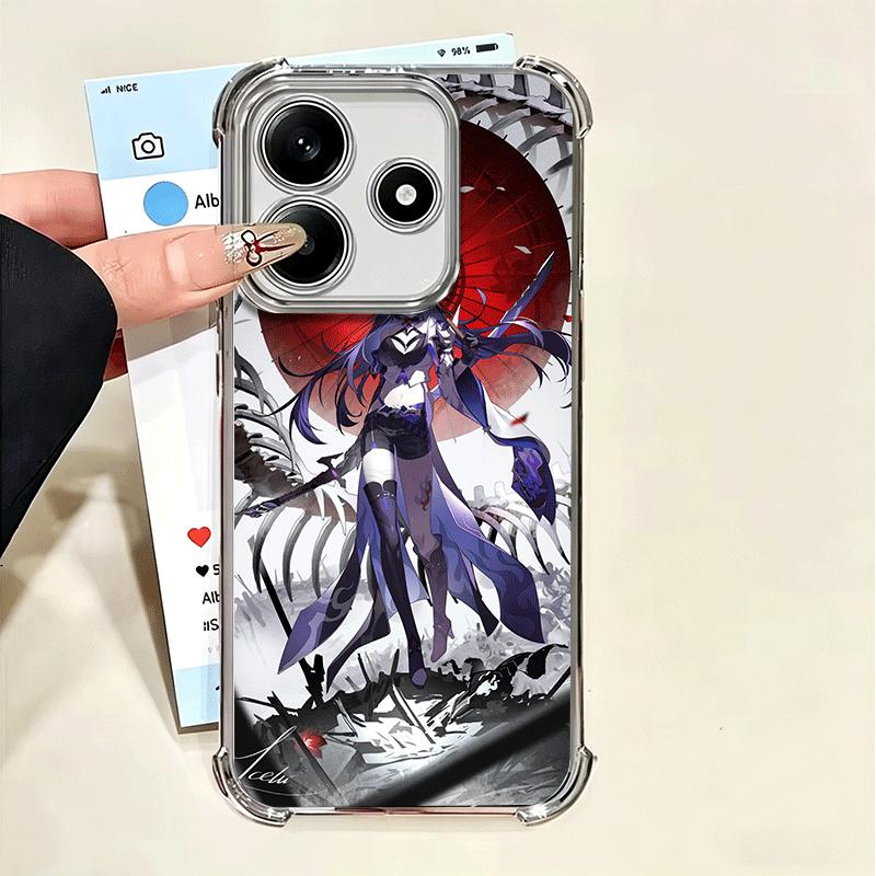 Honkai Star Rail Acheron Plating Phone Case For Xiaomi Poco X5 X6 X7 X8 Pro Max F8 Ultra F7 M8 M7 M5S Redmi 15C 15 14C 13C 13 X3