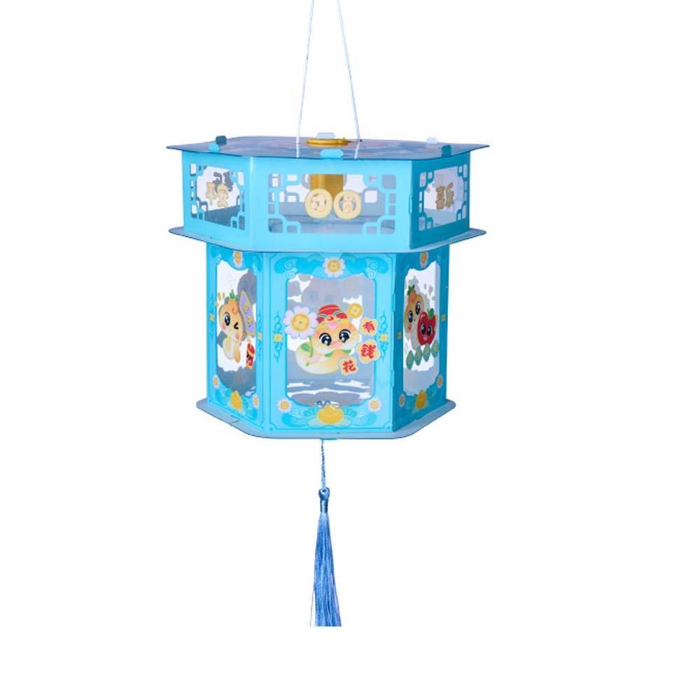 Chinese Style New Year Luminous Lantern Traditional Spring Festival Supplies  Good Luck Decoration