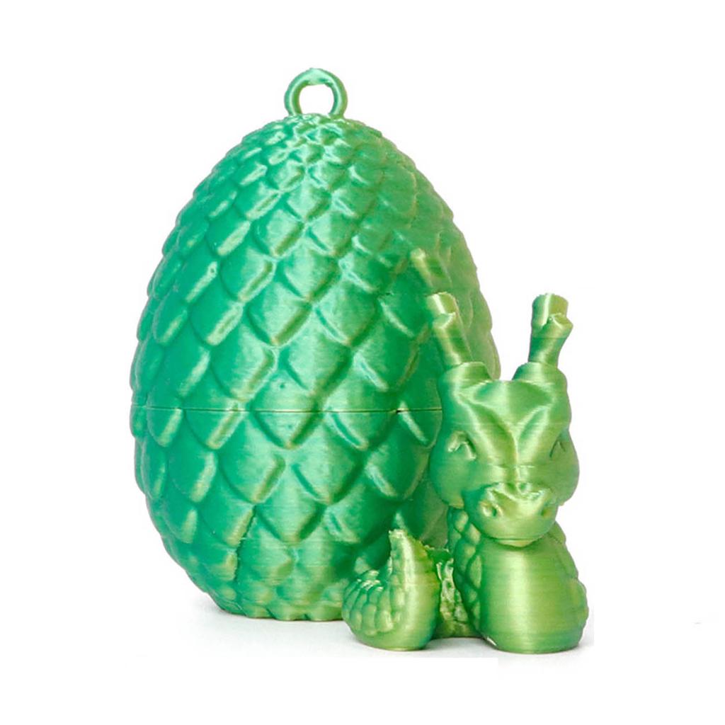 Portable 3D Printed Dragon in Eggs Pendant Unique Crystal Dragon Lightweight and Stylish Articulated Figure Decoration