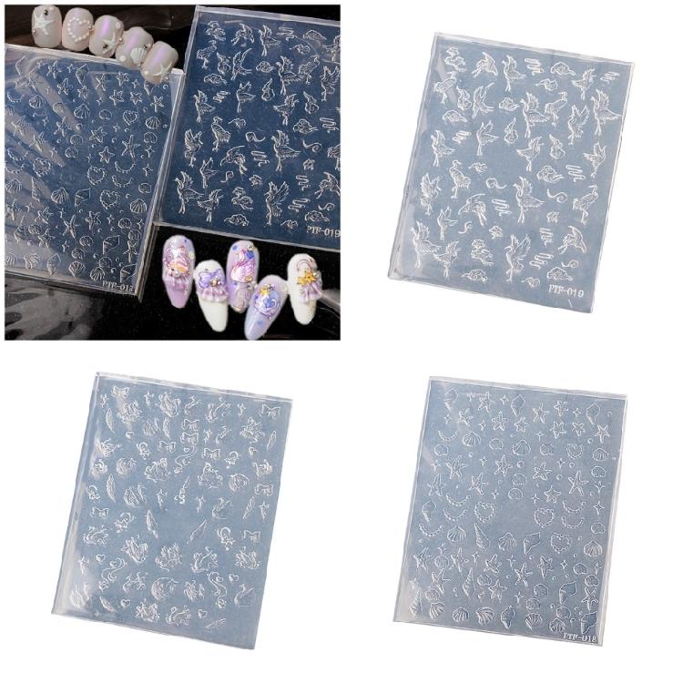 Multi Pattern Embossing Nail Art Silicone Mold For Customizable Resin Accessories And Craft Enthusiasts Jewelry Mould