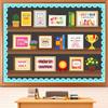 LioNergy Motivational Quotes Classroom Bulletin Board Kit Positive Mindset helves Bulletin Board Decoration piration Poster Cutouts Wall Door Décor