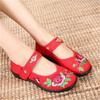 women cute sweet light weight floral pattern buckle strap shoes zapatos de mujer lady fashion ballet dance flat shoes ab214