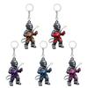 Acrylic Keychain Pendant 2D High-Definition Pattern Wear-Resistant Fall-Resistant Key Chain Small Portable Ornament