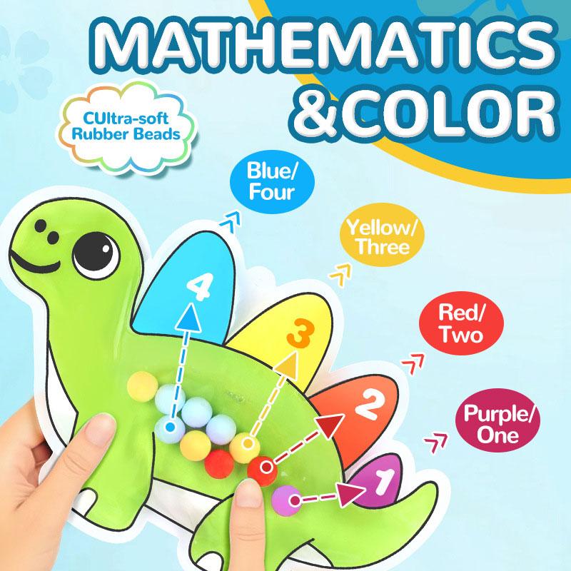 4-Color Sensory Toy Montessori Educational Playset For Kids - Fine Motor Skills Development Learning Game Gift