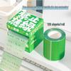 Pearlescent Gradient Sticky Notes: Four-Color Pull-Out, Large Capacity, Adhesive Marking for Students