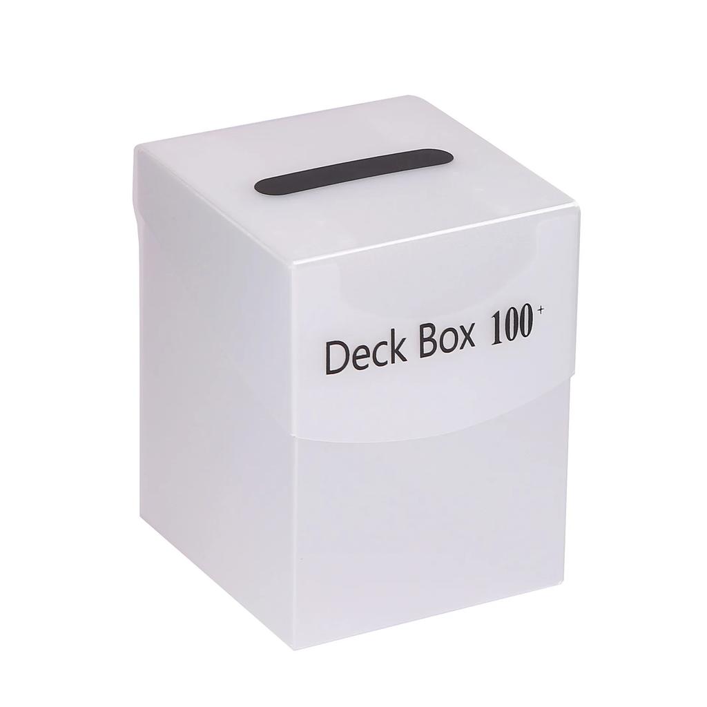 Deck Trading Cards Box for 100+ Game Baseball Card Storage Box Playing Card Carrying Case for Family Party Games Supplies