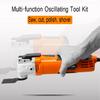 300W 220V Multi-function Oscillating Tool Kit Electric Woodworking Cutting Machine Wood Laminator Cutter Trimmer Saw