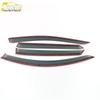 3D Stainless Steel Rain Guards for 20 K5 - Decorative Car Accessories