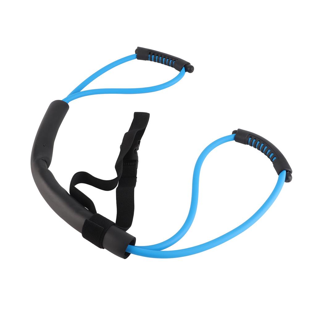 Resistance Band Arm Back Strength Training Stretch Band with Comfortable Handle for Home Workout