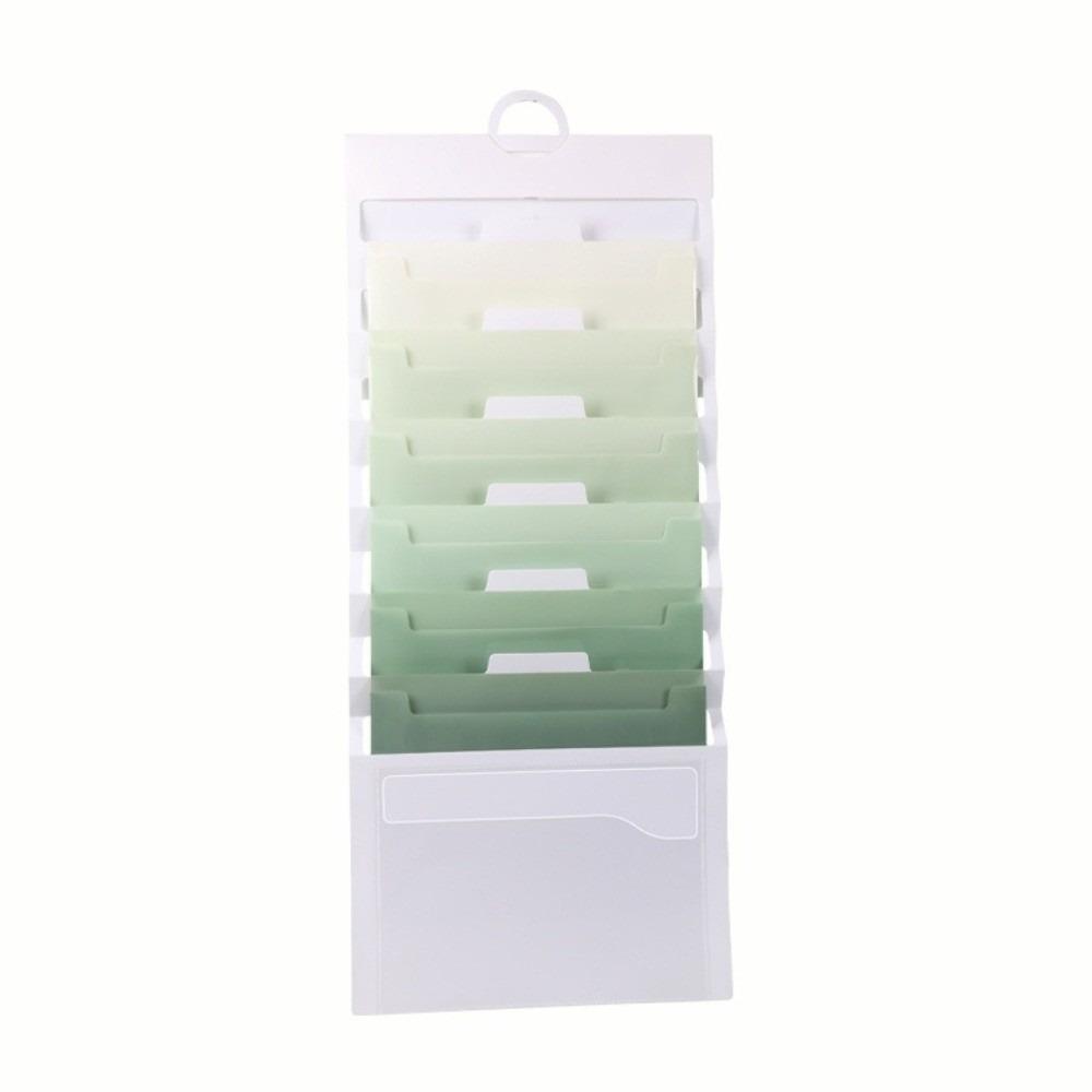 Large Capacity File Organizer 6 Pockets File Storage Bag Portable Hanging File Folders  Office
