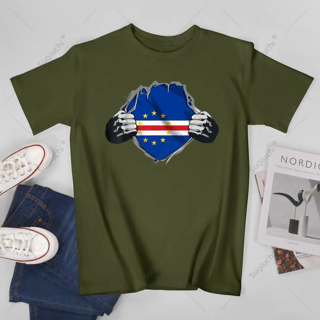 Unisex Unisex Cape Verde Flag of Cape Verde Cabo Verde Flag Tshirt Tees T Shirts WoUnisex Boys 100 Cotton TShirt