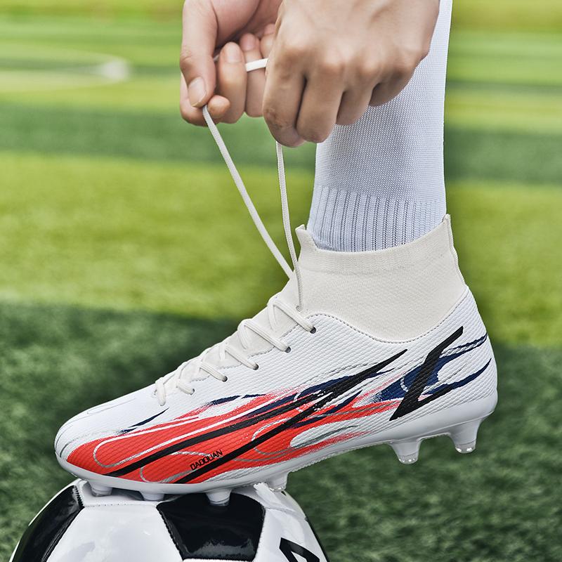 35-47 Men's Large Size Football Shoes Artificial Lawn Long Nails Youth Professional Training Boots Children's Football Boots