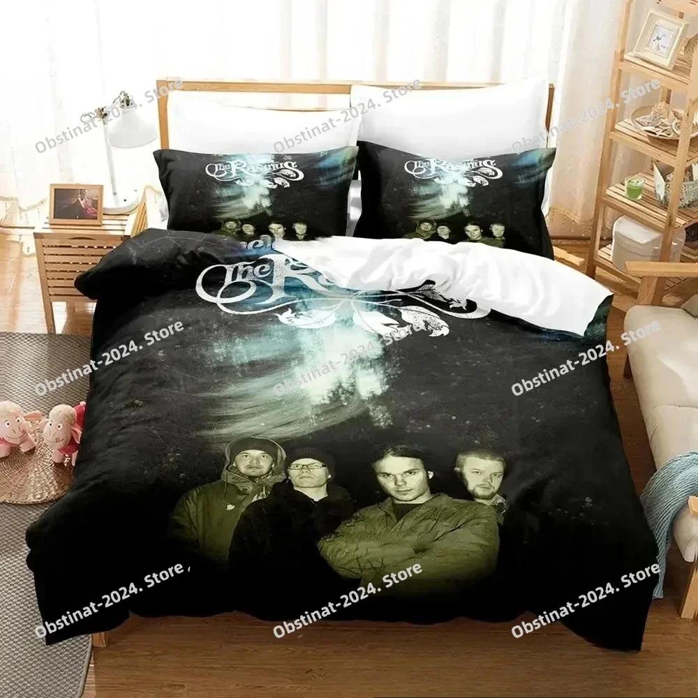 3D tisk The Rasmus Povlečení s povlakem na polštář Potah na přikrývku Měkké Jednolůžko Dvojlůžko Queen Super King Velikost Pro Kluky Dospělé