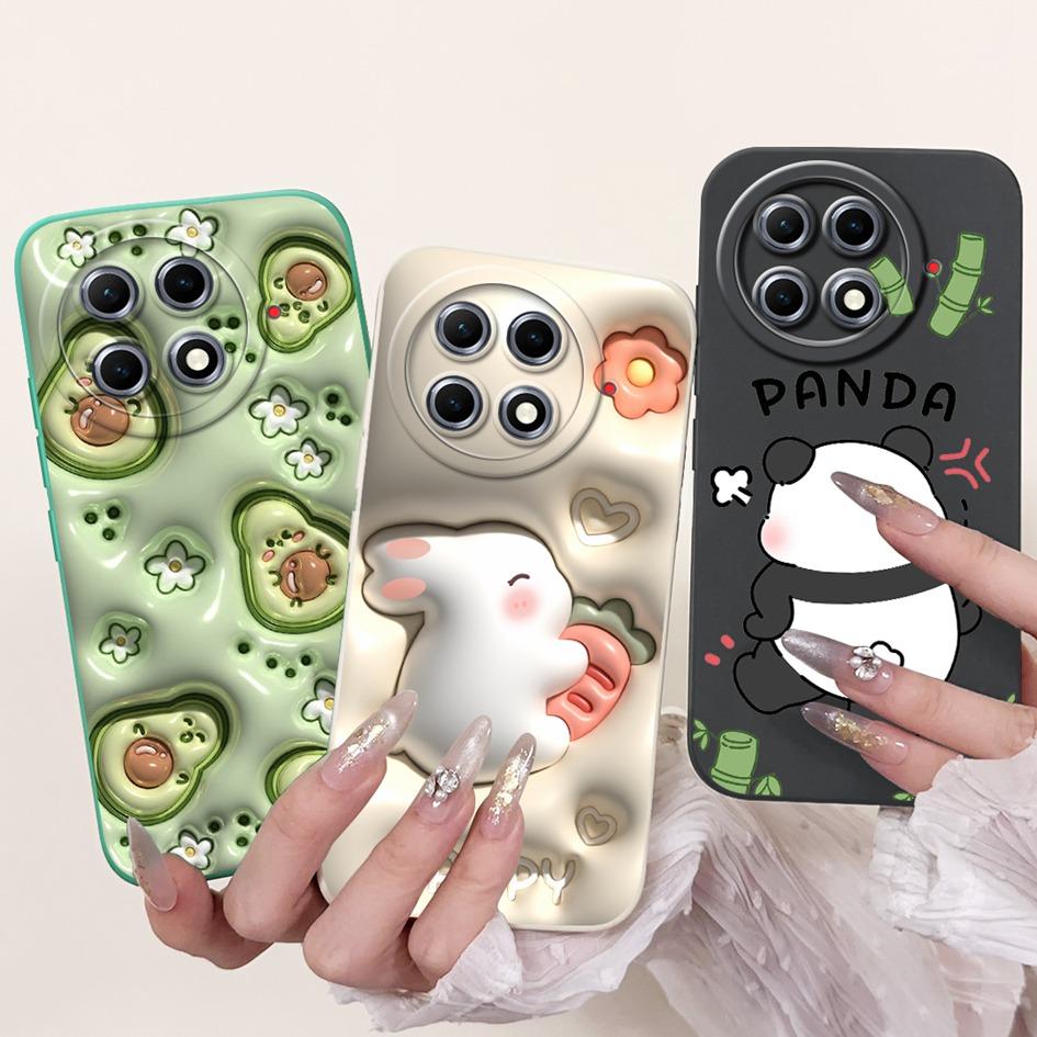 For Case Tecno Camon 30S Pro Cartoon Cover Cute Avocado TPU Silicone Fundas For Tecno Camon 30S Pro 4G CLA5 Protector Soft Coque