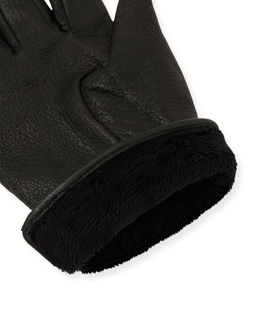 NOIRER Deerskin Leather Gloves (Brown)
