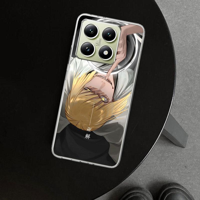 Bleach Shinji Hirako Phone Case Cover for Xiaomi Redmi Note 15 14 13 12 11 Pro Plus 14S 12S 11S 11T 11E 10S 10 Customized Fundas