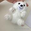 Xiaohongshu Cute Plush Samoyed Keychain Doll - Ideal Healing Birthday Gift for Girls