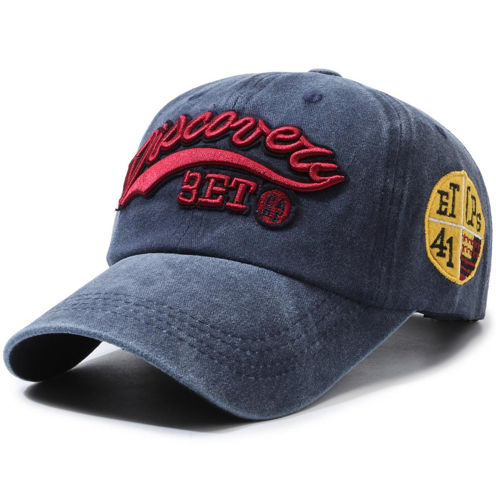 Trendy Cotton Baseball Hat With Uv Protection And Chic Letter Design For All Seasons