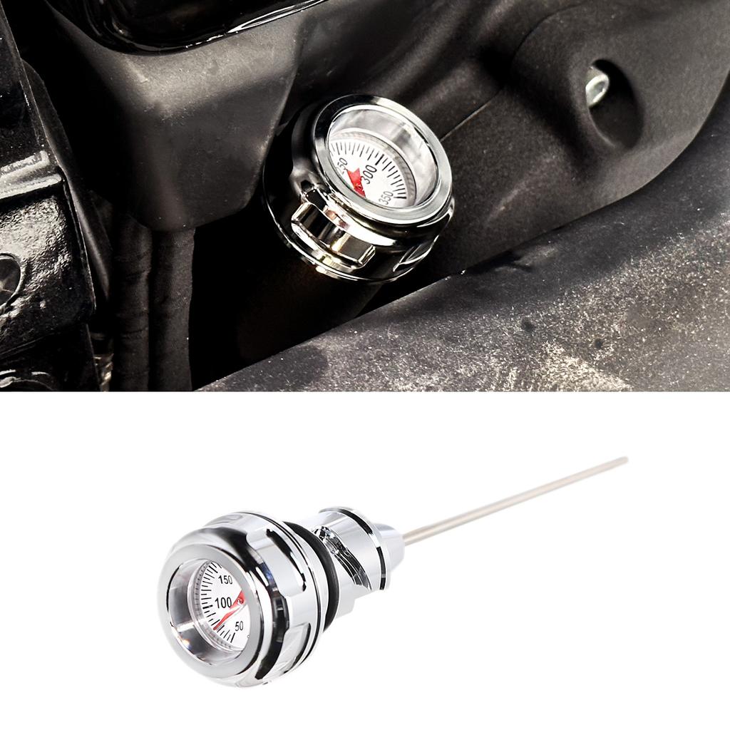 Oil Temperature Dipstick For Harley 2018-2024 Softail Slim Low Rider FXLR Breakout Fat Boy Street Bob