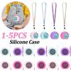 1-5PCS Silicone Case For Punirunes Interactive Digital Toy Protective Case Skin Shockproof Sleeve Lanyard Protective Cover