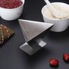 Stampo per Zongzi Triangolare Rettangolare Strumento per la Preparazione di Dumpling di Riso in Acciaio Inossidabile Pallina di Riso Fatta in Casa