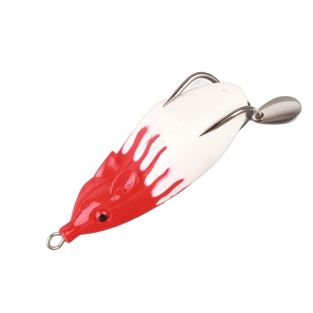 3PCS 7cm Snakehead Lure Bait PVC Simulation Lure Bait Artificial Lure Bait Saltwater Fishing