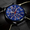 3pcs/set, 1pc Men's Fashion Casual Stainless Steel Mesh Band Quartz Watch & 1pc Bracelet & 1pc Necklace with