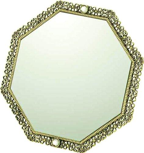 

YouPower Girly Rosa 8-Angle Stand Mirror, Antique Gold, GR-02014
